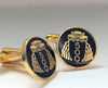 Christ Church 500th Anniversary Enamel cufflinks