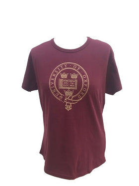 Ox Uni Ladies Burgundy T Shirt S