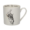 Kitchen Craft 207755 Alice in Wonderland Bone China Mug White Rabbit 1