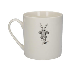 Alice in Wonderland Bone China Mug White Rabbit